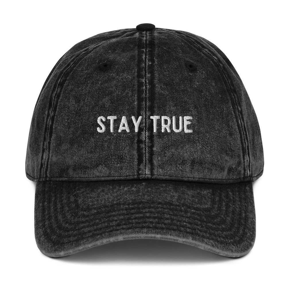Vintage "Stay True" Cap